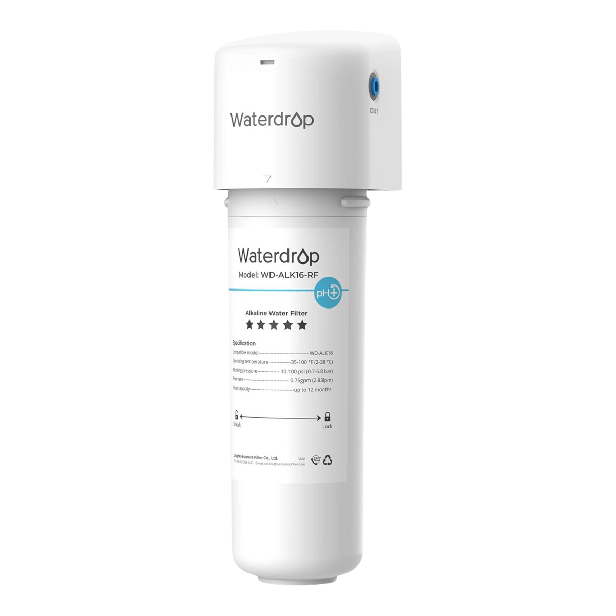 AS13 Stainless Steel Undersink Water Filter