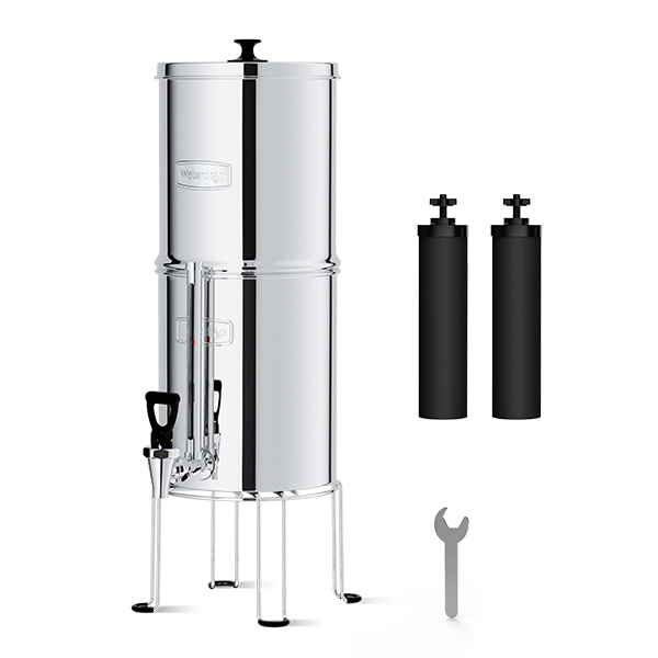 2.25-gallon King Tank Gravity Water Filter System