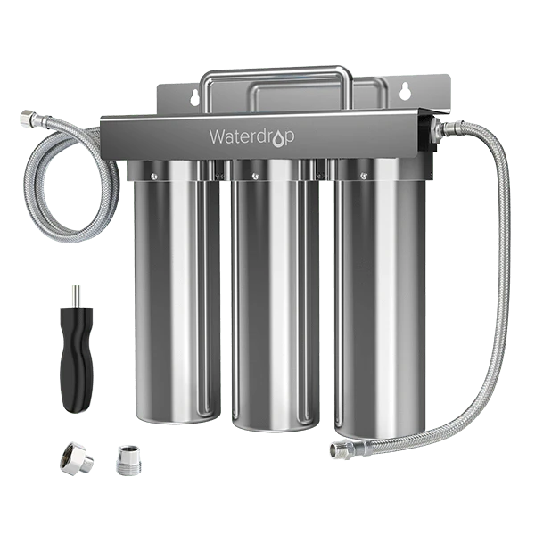TST Under Sink Ultrafiltration Stainless Steel Water Filter System